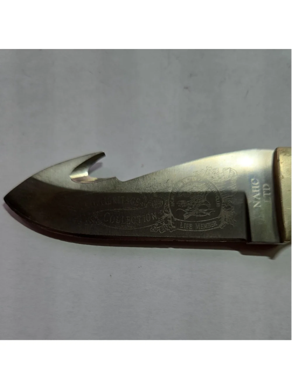 Guthook Hunter Stag Bone North American Hunting Club NAHC LTD